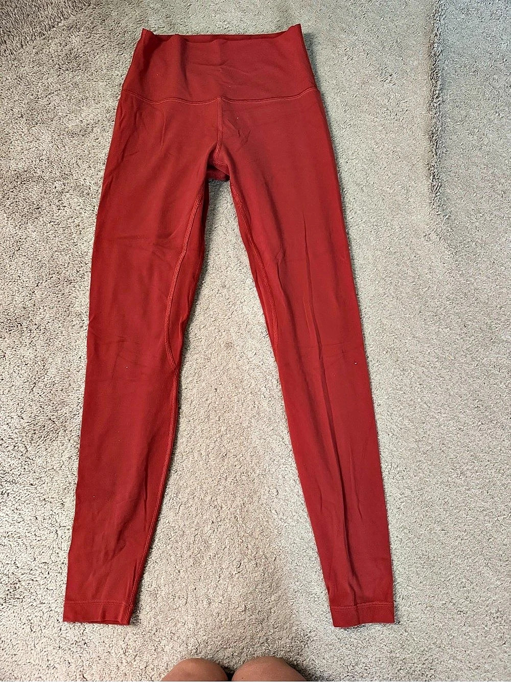 lululemon Align High-Rise Pant 28" Red Leggings Size 6